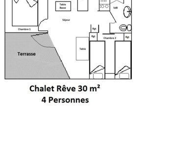 Cliquez pour découvrir toutes les photos de l'HÉBERGEMENT ! chalet - Domaine De Vivale photo 7