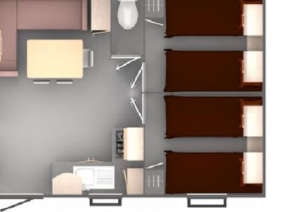 Cliquez pour découvrir toutes les photos de l'HÉBERGEMENT ! mobil-home - Family's Le Savoy photo 8