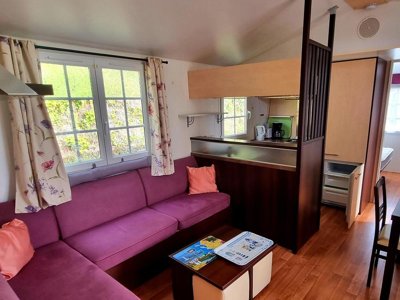 Cliquez pour découvrir toutes les photos de l'HÉBERGEMENT ! mobil-home - Flower Les Loges photo 4