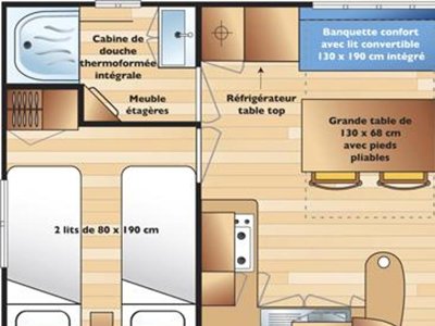 Cliquez pour découvrir toutes les photos de l'HÉBERGEMENT ! mobil-home - Le Royan photo 7