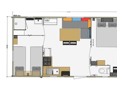 Cliquez pour découvrir toutes les photos de l'HÉBERGEMENT ! mobil-home - Le Royan photo 7