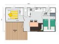 Cliquez pour découvrir toutes les photos de l'HÉBERGEMENT ! mobilhome - établissement La Borderie photo 2