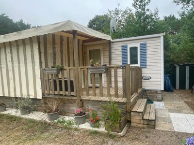 Cliquez pour découvrir toutes les photos de l'HÉBERGEMENT ! mobil-home - Au Joyeux Faune photo 2