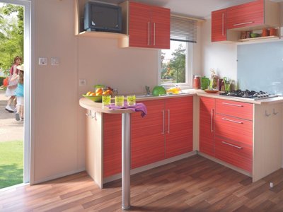 Cliquez pour découvrir toutes les photos de l'HÉBERGEMENT ! mobil-home - Au Pigeonnier photo 3