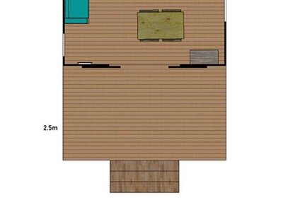 Cliquez pour découvrir toutes les photos de l'HÉBERGEMENT ! bungalow - Le Fief Melin photo 4