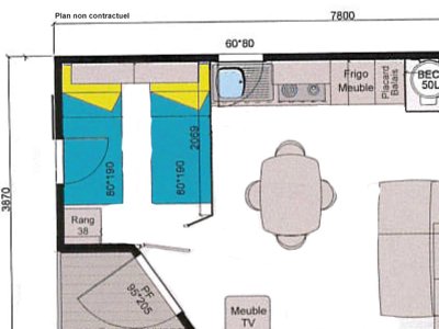 Cliquez pour découvrir toutes les photos de l'HÉBERGEMENT ! mobil-home - La Brande photo 7