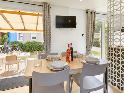 Cliquez pour découvrir toutes les photos de l'HÉBERGEMENT ! mobil-home - La Brande photo 2