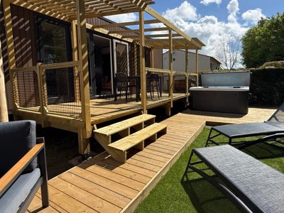 Cliquez pour découvrir toutes les photos de l'HÉBERGEMENT ! mobil-home - Le Heron photo 4