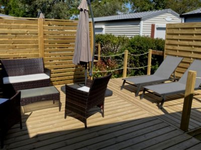 Cliquez pour découvrir toutes les photos de l'HÉBERGEMENT ! mobil-home - La Cailletiere - Paradis photo 2