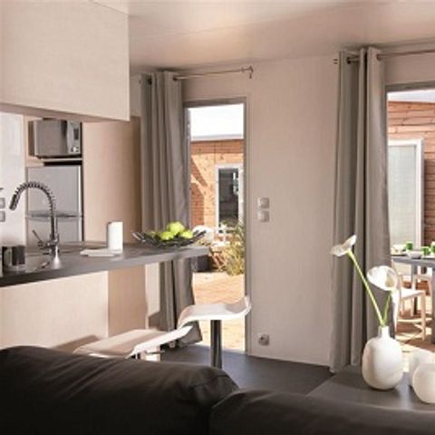Cliquez pour découvrir toutes les photos de l'HÉBERGEMENT ! mobilhome - Le Sous Bois photo 4