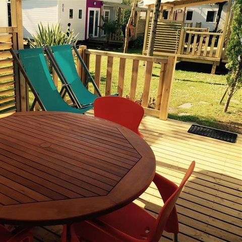 Cliquez pour découvrir toutes les photos de l'HÉBERGEMENT ! mobilhome - Le Sous Bois photo 2