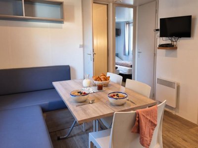 Cliquez pour découvrir toutes les photos de l'HÉBERGEMENT ! mobil-home - Le Sous Bois photo 7