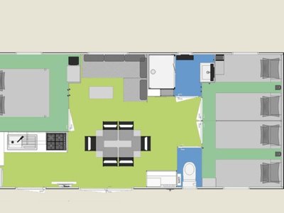 mobil-home - Les Gros Joncs photo 2