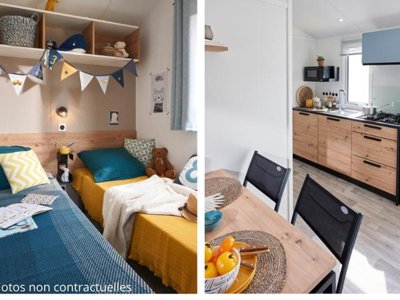 Cliquez pour découvrir toutes les photos de l'HÉBERGEMENT ! mobil-home - Les Gros Joncs photo 2