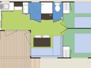 Cliquez pour découvrir toutes les photos de l'HÉBERGEMENT ! mobil-home - camping Les Gros Joncs photo 5