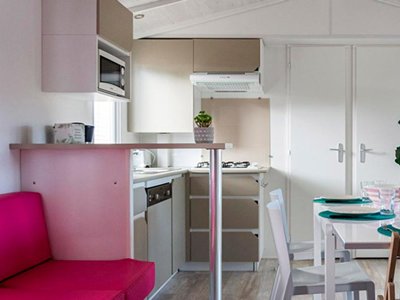 Cliquez pour découvrir toutes les photos de l'HÉBERGEMENT ! mobil-home - Les Sables Vignier Plage photo 2