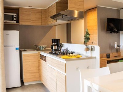 Cliquez pour découvrir toutes les photos de l'HÉBERGEMENT ! mobil-home - Les Sables Vignier Plage photo 4