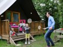 Cliquez pour découvrir toutes les photos de l'HÉBERGEMENT ! tente en toile et bois - camping Le Nid Du Parc photo 7