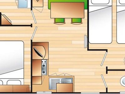 Cliquez pour découvrir toutes les photos de l'HÉBERGEMENT ! mobil-home - Barataud photo 2