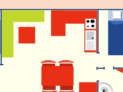 Cliquez pour découvrir toutes les photos de l'HÉBERGEMENT ! mobil-home - Barataud photo 3