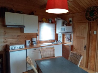 Cliquez pour découvrir toutes les photos de l'HÉBERGEMENT ! chalet - La Perle photo 9