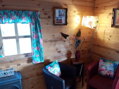 Cliquez pour découvrir toutes les photos de l'HÉBERGEMENT ! chalet - La Perle photo 12