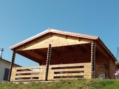 Cliquez pour découvrir toutes les photos de l'HÉBERGEMENT ! chalet - La Perle photo 3