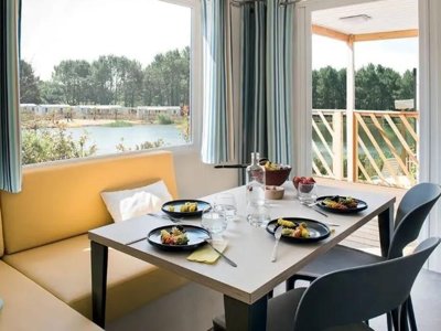 Cliquez pour découvrir toutes les photos de l'HÉBERGEMENT ! mobil-home - 2 Plages Et Océan photo 2