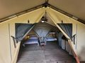 Cliquez pour découvrir toutes les photos de l'HÉBERGEMENT ! tente toile et bois - établissement Des Papillons photo 5