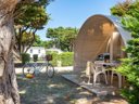 Cliquez pour découvrir toutes les photos de l'HÉBERGEMENT ! bungalow toilé - camping Romanée - La Plage photo 2