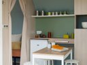 Cliquez pour découvrir toutes les photos de l'HÉBERGEMENT ! bungalow toilé - camping Romanée - La Plage photo 7