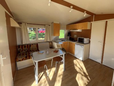 Cliquez pour découvrir toutes les photos de l'HÉBERGEMENT ! mobil-home - Domaine Du Lambon photo 2