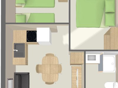 Cliquez pour découvrir toutes les photos de l'HÉBERGEMENT ! chalet - La Venise Verte photo 8
