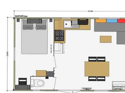 Cliquez pour découvrir toutes les photos de l'HÉBERGEMENT ! mobil-home - Flower Le Pre Des Sables photo 8