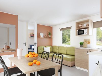 Cliquez pour découvrir toutes les photos de l'HÉBERGEMENT ! mobil-home - Flower Le Pre Des Sables photo 2