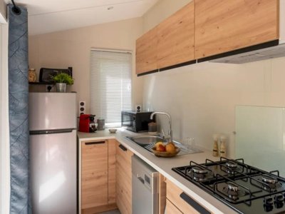 Cliquez pour découvrir toutes les photos de l'HÉBERGEMENT ! mobil-home - Romanée - La Belle Henriette photo 4