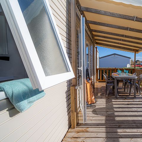 Cliquez pour découvrir toutes les photos de l'HÉBERGEMENT ! mobilhome - La Baie De Cayola photo 2