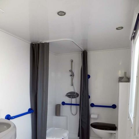 Cliquez pour découvrir toutes les photos de l'HÉBERGEMENT ! mobilhome - Le Moulin De La Salle photo 4