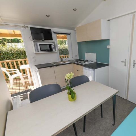 Cliquez pour découvrir toutes les photos de l'HÉBERGEMENT ! mobilhome - Le Moulin De La Salle photo 2