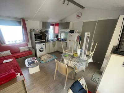 Cliquez pour découvrir toutes les photos de l'HÉBERGEMENT ! mobil-home - Les Marsouins photo 3