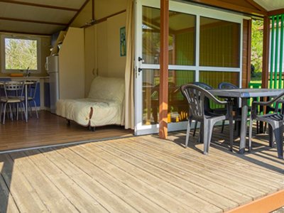 Cliquez pour découvrir toutes les photos de l'HÉBERGEMENT ! chalet - L'Oasis Du Berry photo 9