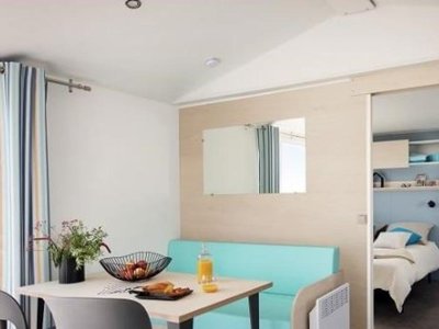 Cliquez pour découvrir toutes les photos de l'HÉBERGEMENT ! mobil-home - De Pont Mahé photo 2
