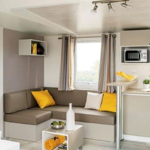 Cliquez pour découvrir toutes les photos de l'HÉBERGEMENT ! mobil-home - De Pont Mahé photo 2