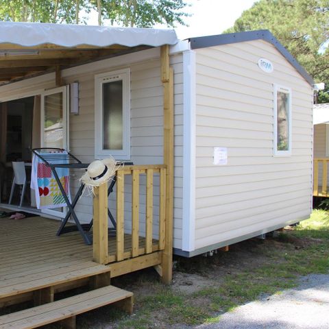 Cliquez pour découvrir toutes les photos de l'HÉBERGEMENT ! mobil-home - De Pont Mahé photo 3