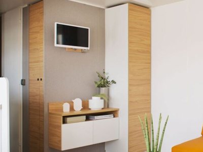 Cliquez pour découvrir toutes les photos de l'HÉBERGEMENT ! mobil-home - De Pont Mahé photo 2