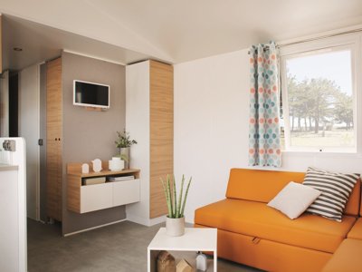 Cliquez pour découvrir toutes les photos de l'HÉBERGEMENT ! mobil-home - De Pont Mahé photo 7