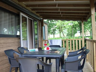 Cliquez pour découvrir toutes les photos de l'HÉBERGEMENT ! mobil-home - De Pont Mahé photo 2