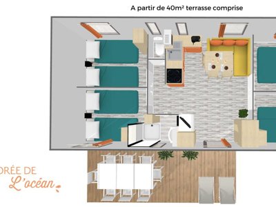 mobil-home - L'Orée De L'Océan photo 9