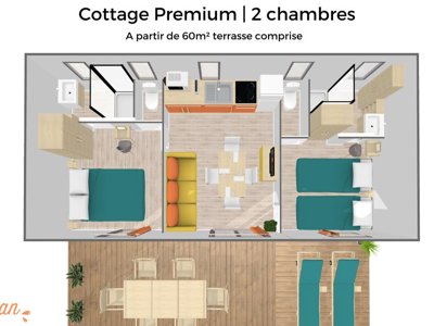 mobil-home - L'Orée De L'Océan photo 7