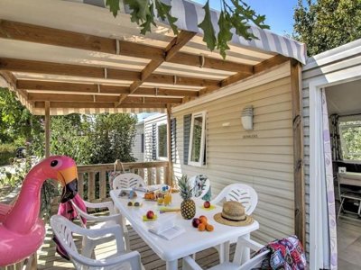 Cliquez pour découvrir toutes les photos de l'HÉBERGEMENT ! mobil-home - Paradis La Bretonnière photo 4